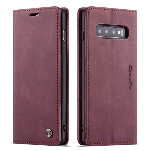 For Samsung Galaxy S10 With Slotted Credit Card & Billfold Compartment