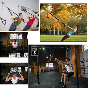 Total Body TRX Body Resistance Exercise System, Home Workout Resistance Band System - Dgitrends