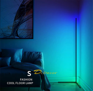 RGB Corner Lamp Minimalist LED Floor Lamp - Dgitrends