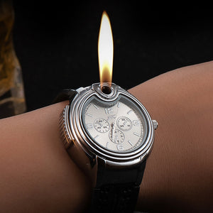 Lighter Watch Refillable Butane Wristwatch - Dgitrends