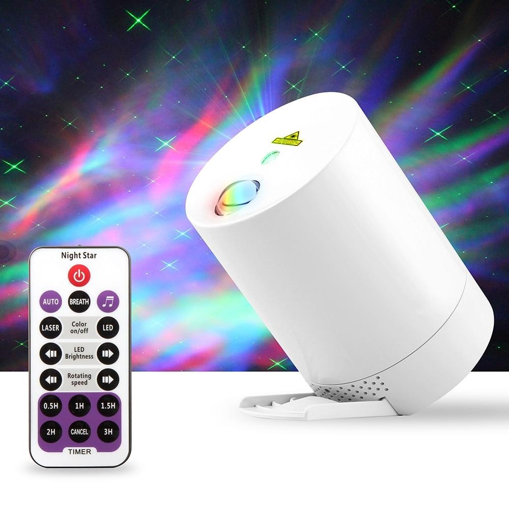 Galaxy Starry Sky Projector Night Light With Remote