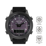 Men's Watches Evoque Military Watch NORTH EDGE Solar Watch