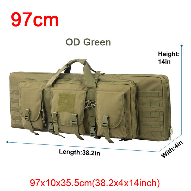 32 38 42 48 inch Tactical Double Rifle Case Backpack