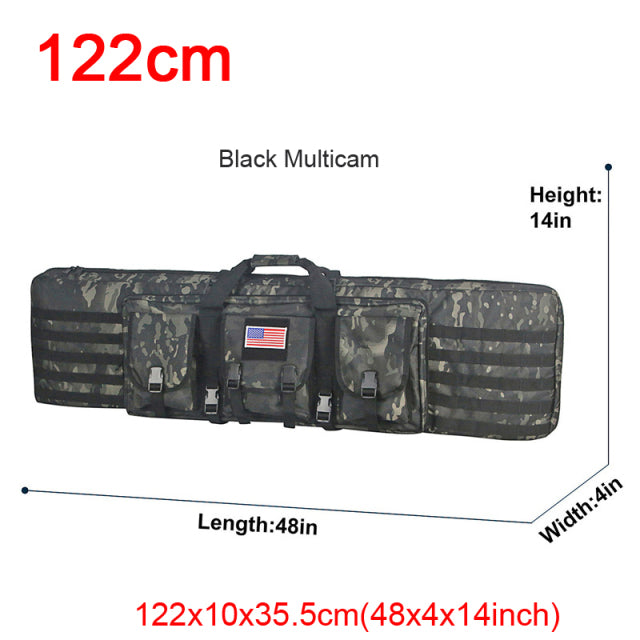 32 38 42 48 inch Tactical Double Rifle Case Backpack