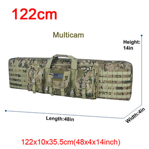 32 38 42 48 inch Tactical Double Rifle Case Backpack