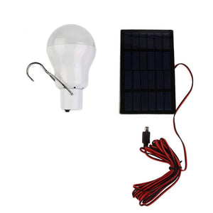 Backpacking Solar Charger With LED Bulb - Dgitrends